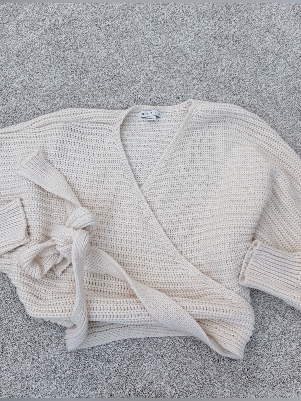Wrap Sweater size L